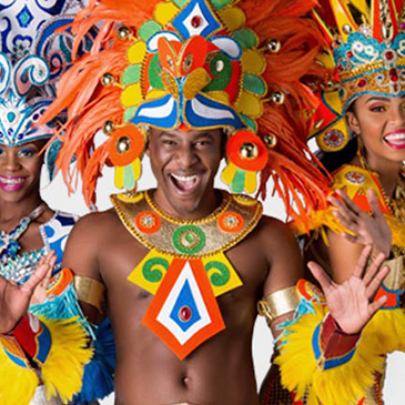 Promoting Bahamas Junkanoon Carnival Hero Banner