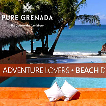 Pure Grenada Tourism Promotion Hero Banner